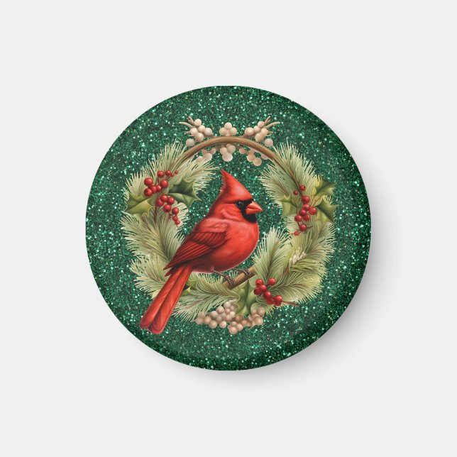 Cardinal Magnet (Front)