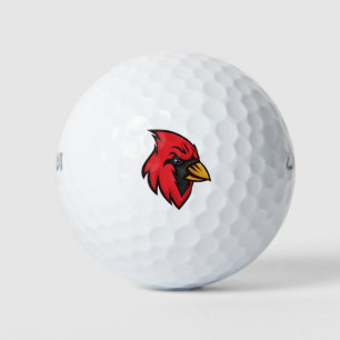 Cardinal Mascot Golf Balls