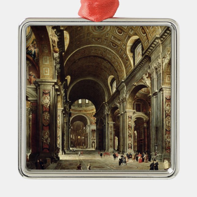 Cardinal Melchior de Polignac Metal Ornament (Front)