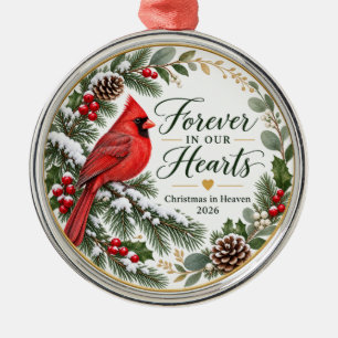Cardinal Memorial Christmas Ornament 2026 Foreve