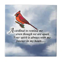 When a cardinal appears in your yard, it's a visitor from Heaven. Custom  memory quilt labels