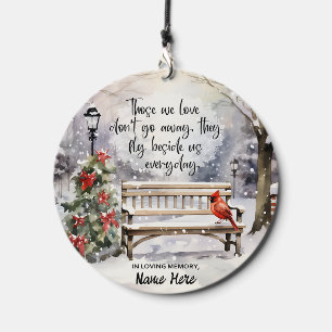 Cardinal Memorial Wind Chime