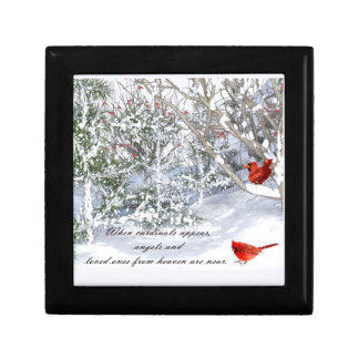 cardinal message from heaven keep sake box