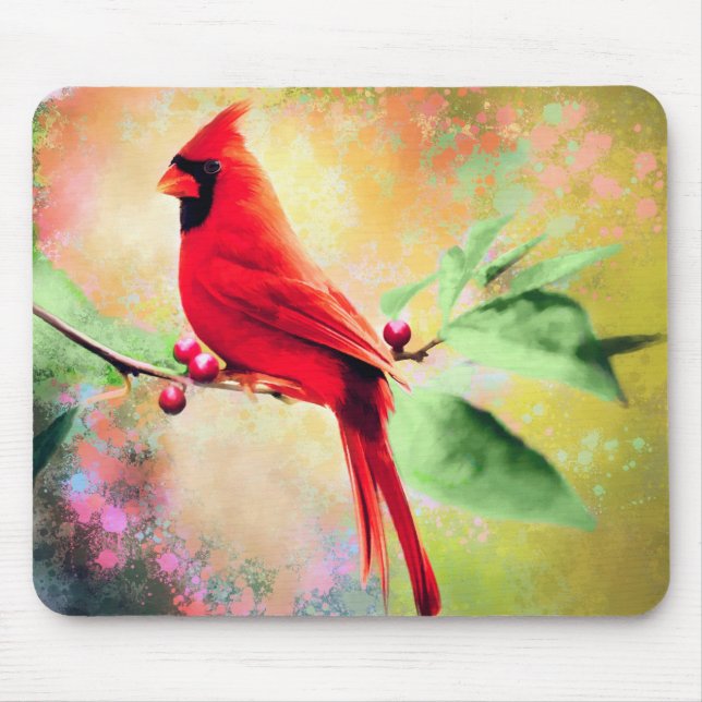 Cardinal Mouse Pad (Front)