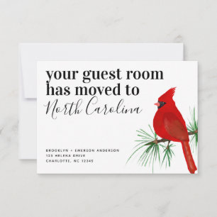 Cardinal North Carolina Moving Announcement