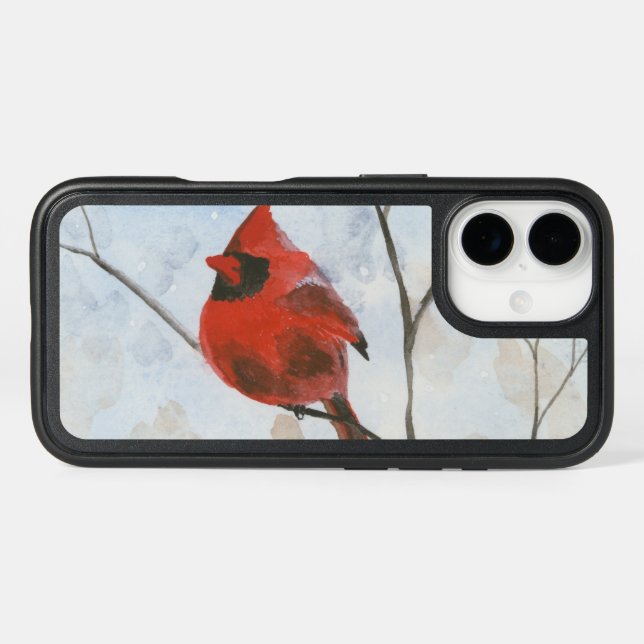 Cardinal Otterbox iPhone Case (Back Horizontal)