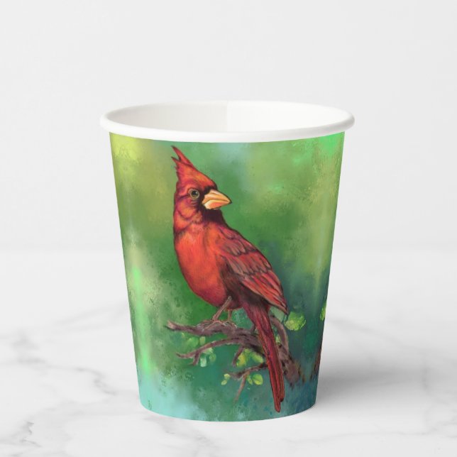 Cardinal Paper Cups (Left)