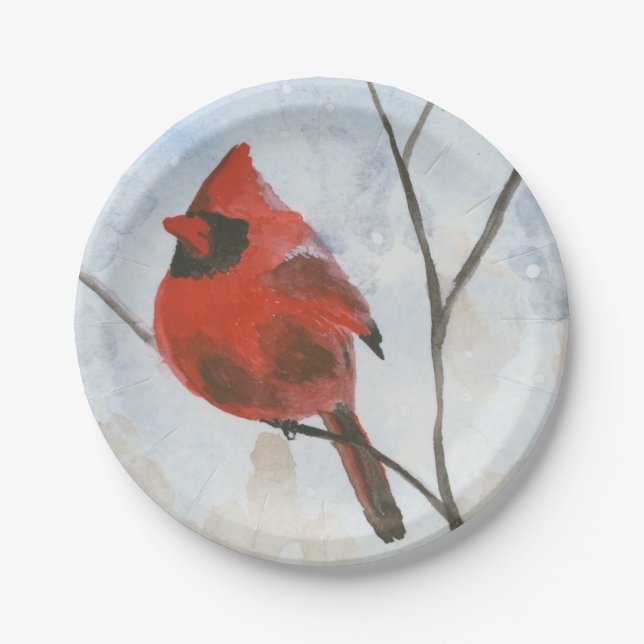 Cardinal Paper Plates (Front)