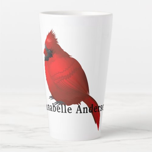 Cardinal Personalize Latte Mug