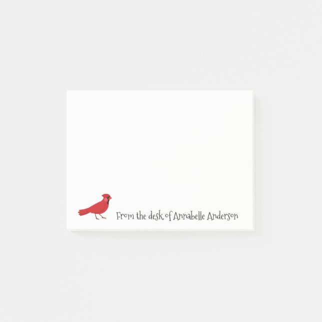 Cardinal Personalize Notes (Front)