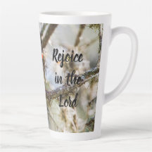 Cardinal Personalized Latte Mug