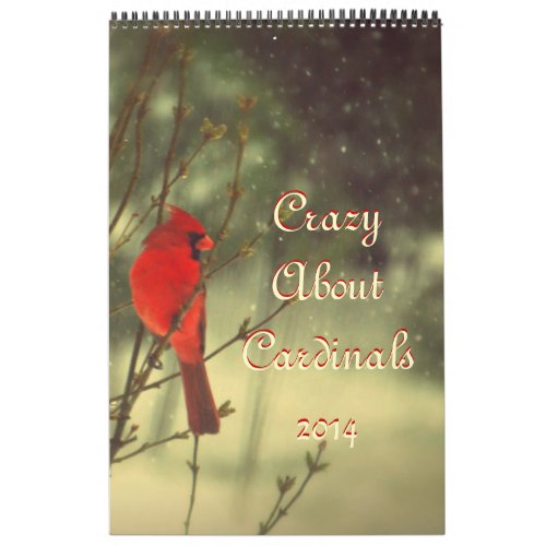 Cardinal Photo Calendar