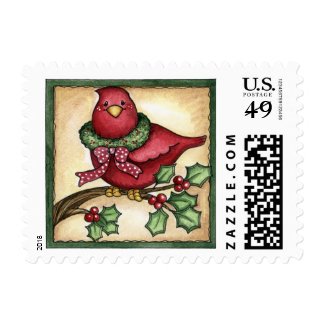 Cardinal - Postage Stamp