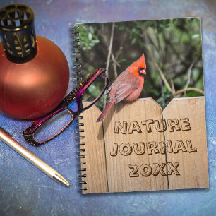 Cardinal (Red Bird) Journal Notebook