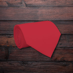 cardinal red -blank neck tie