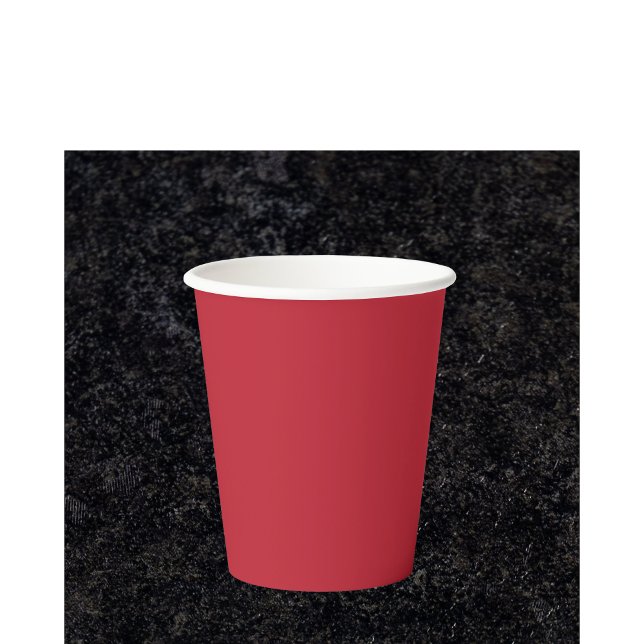 cardinal red -blank paper cups (Creator Uploaded)