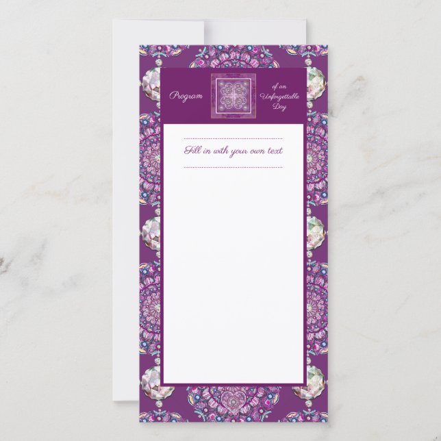 Cardinal red Rosace (Front)