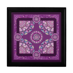 Cardinal red Rosace Gift Box