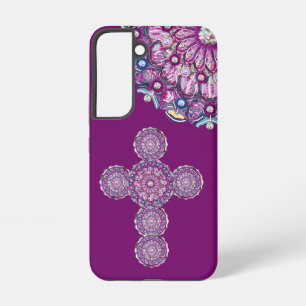 Cardinal Red Rosace Samsung Galaxy S22 Case