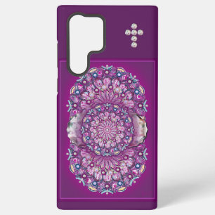 Cardinal Red Rosace Samsung Galaxy S22 Ultra Case
