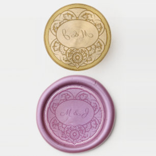 Cardinal red Rosace Wax Seal Stamp