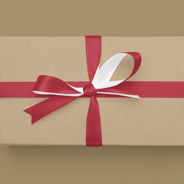 cardinal red solid color satin ribbon (Creator Uploaded)