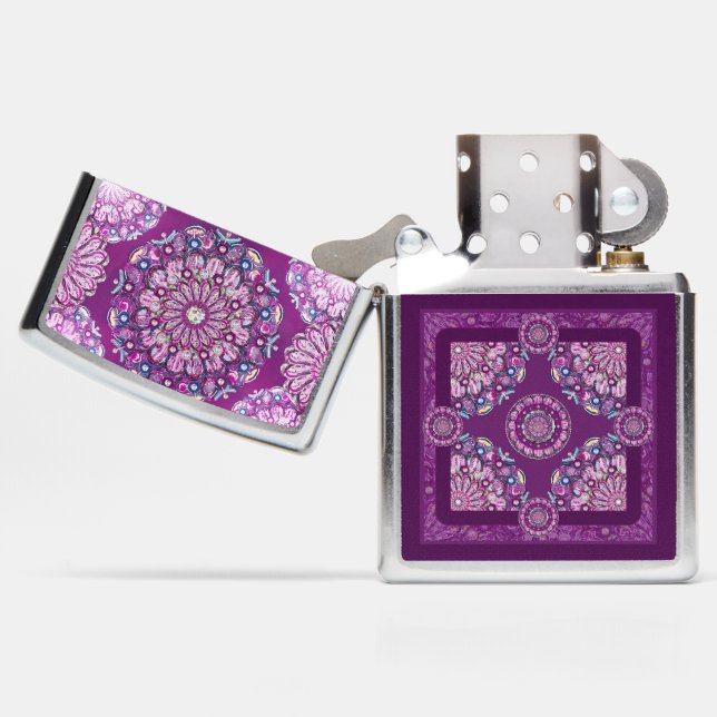 Cardinal red zippo lighter (Opened)