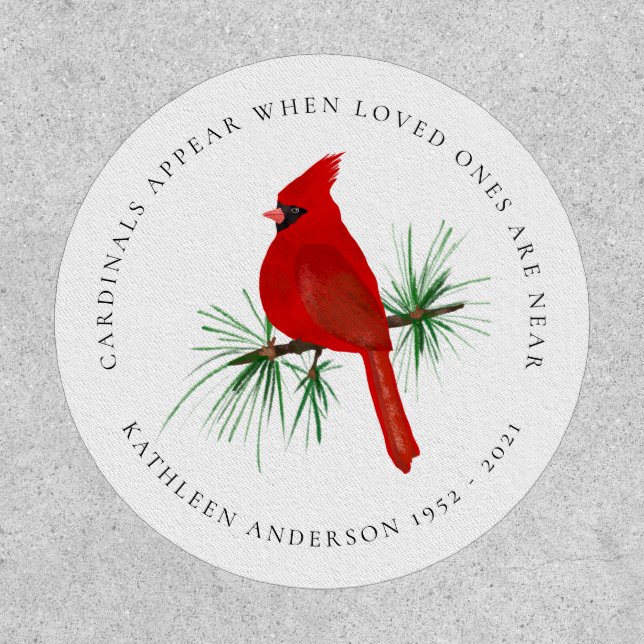 Cardinal Remembrance Patch (Front)