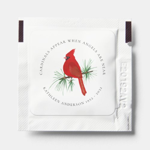 Cardinal Remembrance Tribute Hand Sanitizer Packet