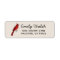 Cardinal Return Address Label