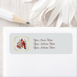 Cardinal Return Address Labels Matching Set