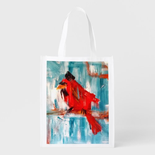 Cardinal Reusable Grocery Bag