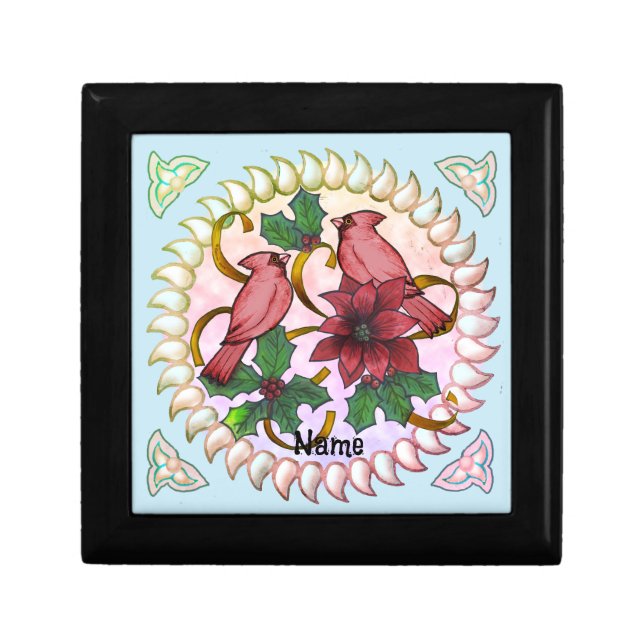 Cardinal Ribbons Gift Box (Front)