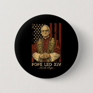 Cardinal Robert Francis Prevost Pope Leo Xiv Ameri Button