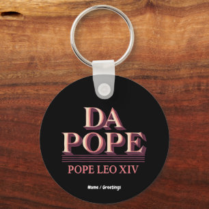 Cardinal Robert Prevost and the Rise of Pope Leo Keychain