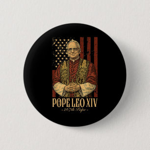 Cardinal Robert Prevost Pope Leo Xiv 1 Button