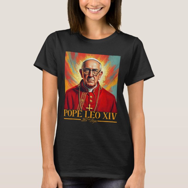 Cardinal Robert Prevost Shirt Pope Leo Xiv 1  (Front)