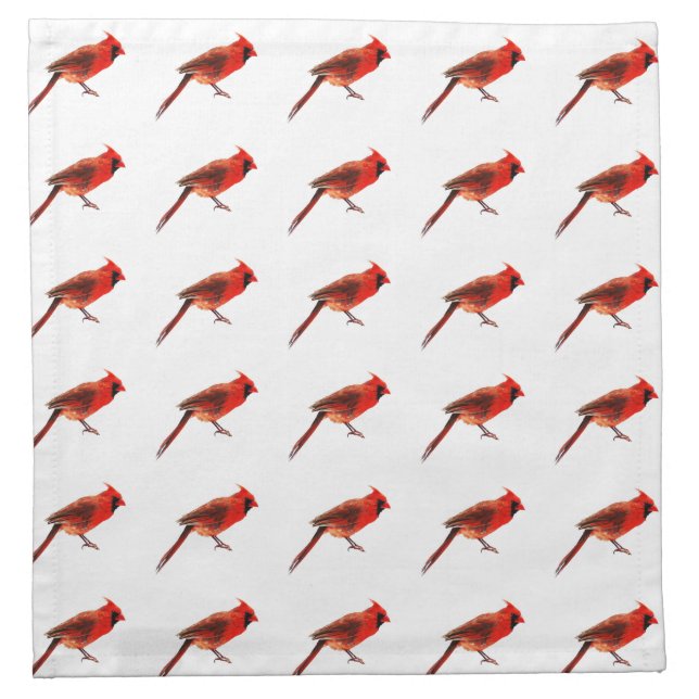 Cardinal(s) Napkin (Front)