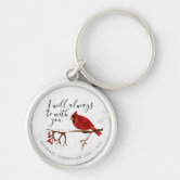 Louisville Cardinals Love Keychain, Zazzle