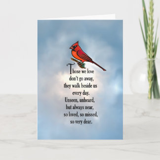 Cardinal "So Loved" Poem Card