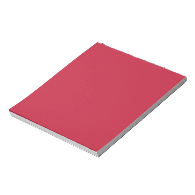 Cardinal (solid color)  notepad (Rotated)
