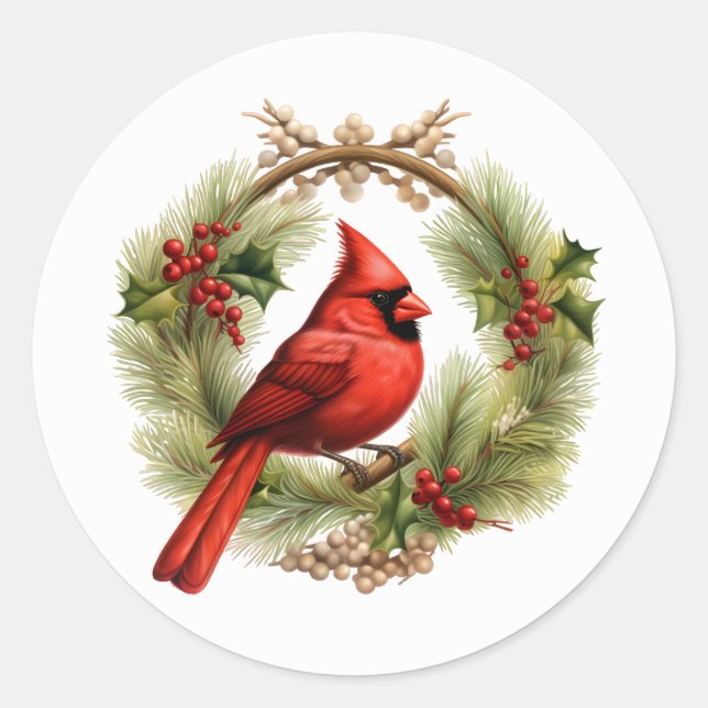 Cardinal Stickers (Front)