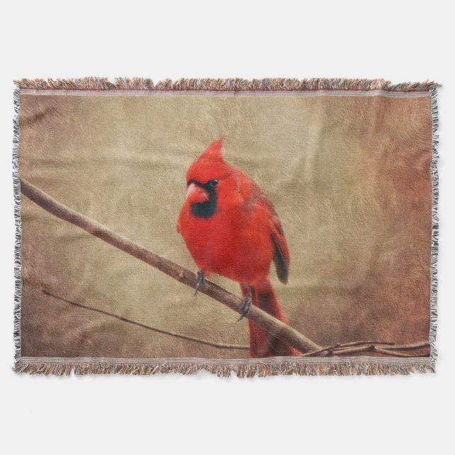 Cardinal Throw Blanket (Front)