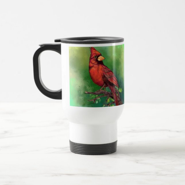 Cardinal Travel Mug (Left)