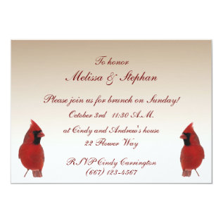 Cardinal Wedding Invitations 10