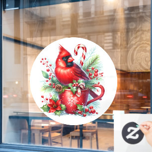 Cardinal Window Cling