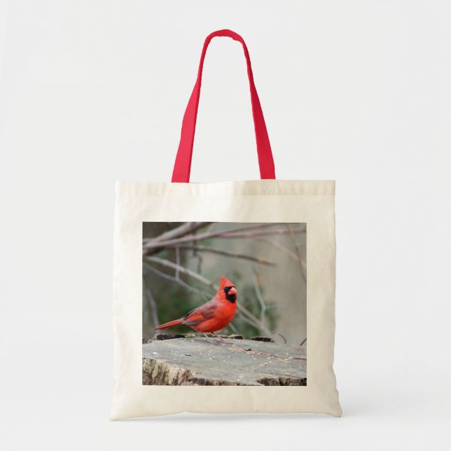Cardinal Woodland Tote Bag (Front)