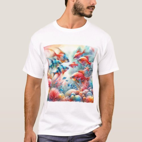Cardinalfish 020624AREF102 _ Watercolor T_Shirt