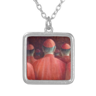 Cardinals 2005 silver plated necklace