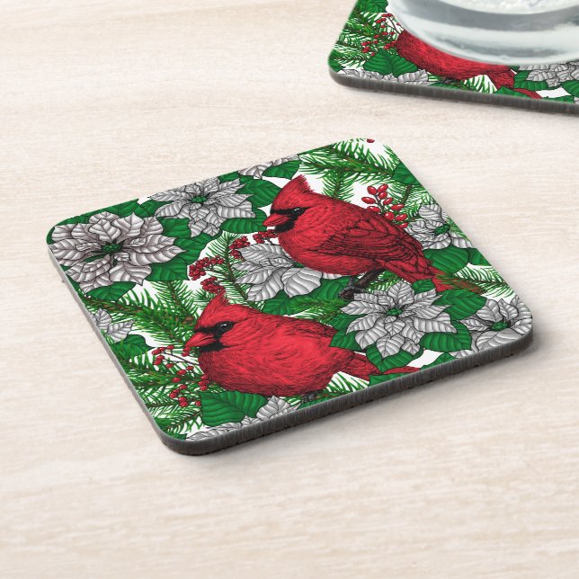 Cardinals 2 beverage coaster (Left Side)